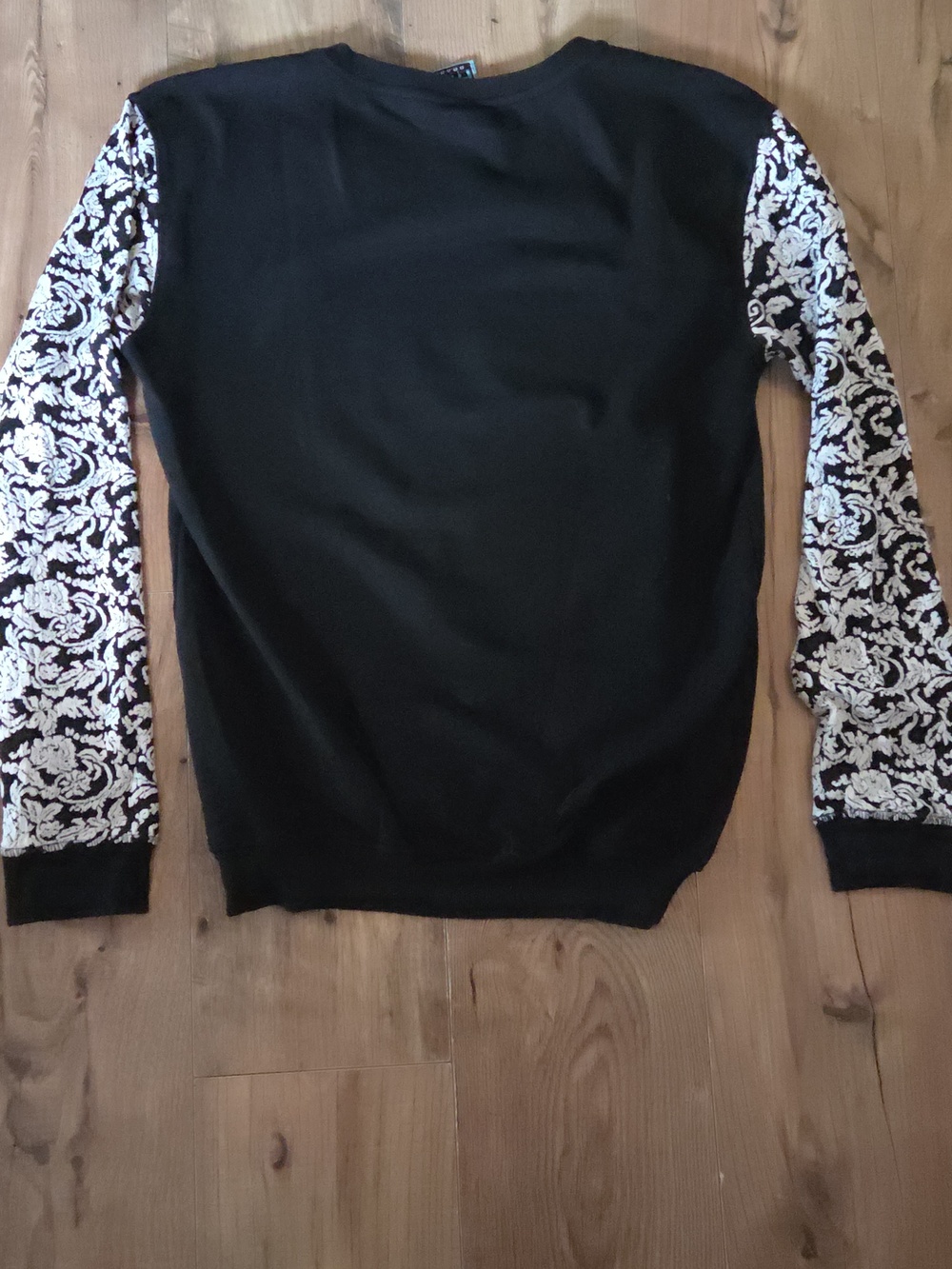 Too Fast | Message of Pain Poem Frida Bleeding Skull Roses Oversize Sweatshirt - Picture 4 of 6